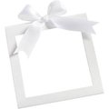 Kate Aspen Kate Aspen 30026WT Glass Coaster Gift Sleeve; White - Set of 12 30026WT